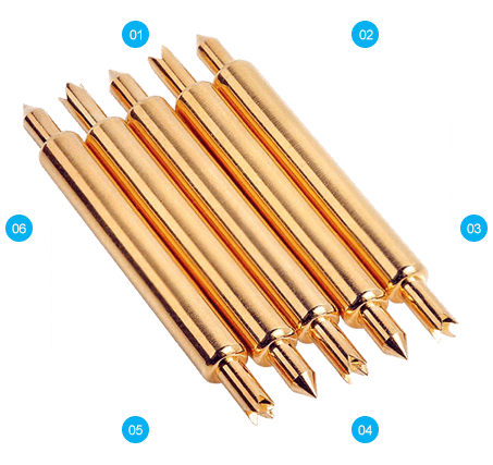 華榮華雙頭探針、高頻測(cè)試彈簧探針、pogopin探針、層層嚴(yán)格質(zhì)檢，保證產(chǎn)品零缺陷