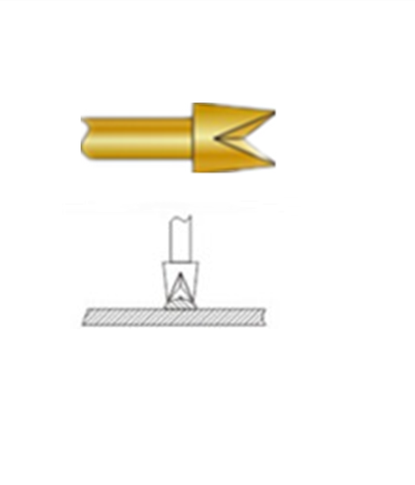 四爪頭探針、探針用法圖、探針原理圖、測試探針圖片