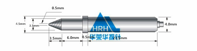 GP-11S、定位針、探針外徑為4.5mm ，長度為35.5mm、ICT測試針、功能夾具定位針、測試針、五金配件