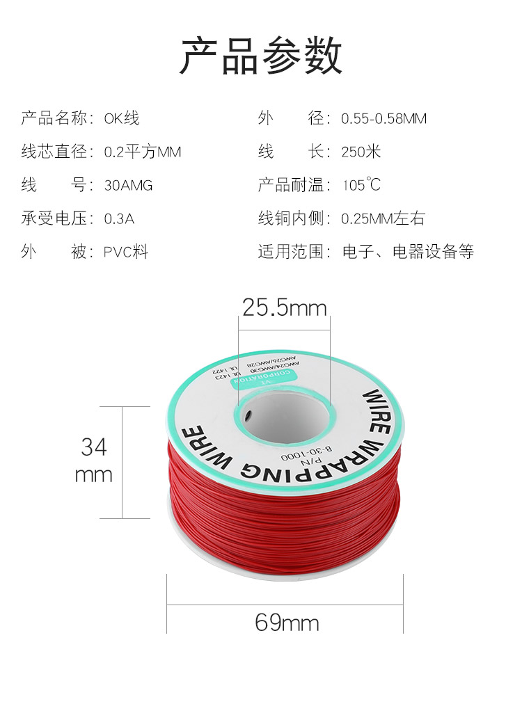 OK線，華榮華探針配件廠家