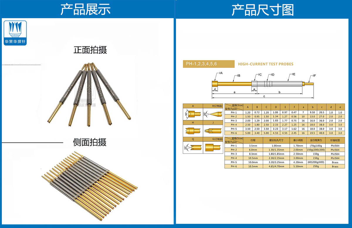 PH系列探針